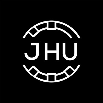 &ldquo;Modern  Monogram Logo Design, Sleek Minimalist Letter mark in Circle, JHU LATER LOGO, High-Contrast Branding Concept&rdquo;
