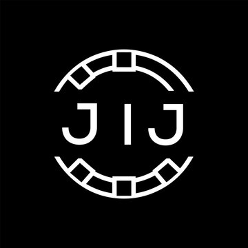 &ldquo;Modern  Monogram Logo Design, Sleek Minimalist Letter mark in Circle, JIJ LATER LOGO, High-Contrast Branding Concept&rdquo;

JIJ monogram,  circle, JIJ minimal, minimalist, logo, JIJ design, brand, JIJ bra