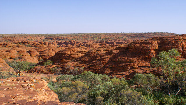 Kings Canyon&rsquo;s red hills, Watarrka National Park, Northern Territory