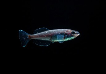 Fototapeta premium Small fish profile shot