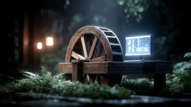 Waterwheel Drives the New Engine of Future Technology Development