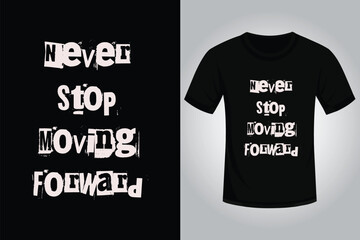 Bold typography T shirt Design