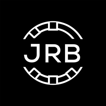&ldquo;Modern  Monogram Logo Design, Sleek Minimalist Letter mark in Circle, JRB LATER LOGO, High-Contrast Branding Concept&rdquo;
