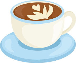illustration coffee mug