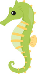 illustration seahorse
