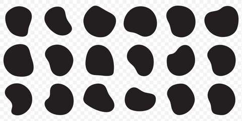 Round Shape, Round Abstract Vector Set, Round Oblong Shape Set, Trendy Circle, Modern Banner, Abstract, Blob, Geometric Vector Graphic Circle Elements Illustration Background for Sale Signs, Vector