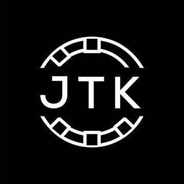 &ldquo;Modern JTK  Monogram Logo Design, Sleek Minimalist Letter mark in Circle, JTK LATER LOGO, High-Contrast Branding Concept&rdquo;. 

JTK monogram, circle, JTK minimal, minimalist, logo, JTK design, brand, JT