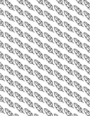 Feather Pattern Background: Seamless Delicate Design