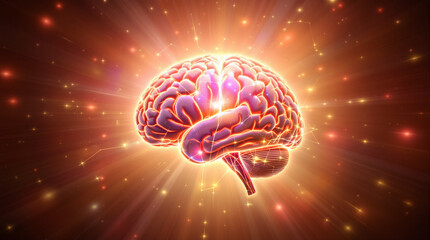 the brain with a light