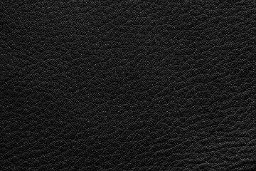 Black synthetic leather surface macro,imitation leather black pvc or background.