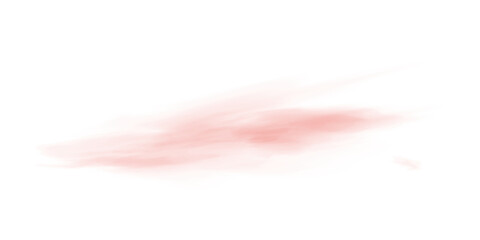 Red warm air flow wave effect and light particles. Design element for visualizing hot air flowing.