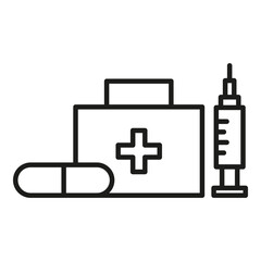 Obraz premium treatment vector icon