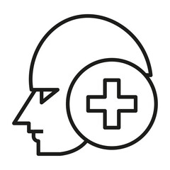 mental health vector icon