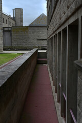 Obraz premium Urbex, bâtiment désaffecté - ancienne école de la marine marchande