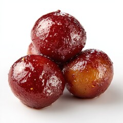 Obraz premium Pile of Gulab Jamun, Traditional Indian Sweets