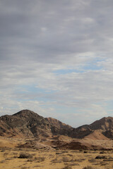 Fototapeta premium Light and textures playing with in the arid Richtersveld desert landscape