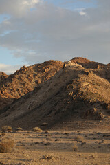 Light and textures playing with in the arid Richtersveld desert landscape