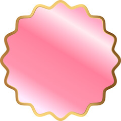 Exclusive Glossy Pink Tag