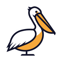 illustration of a pelican