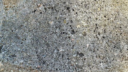 Textured Concrete Surface with Fine Pebbles Gravel Patterns
