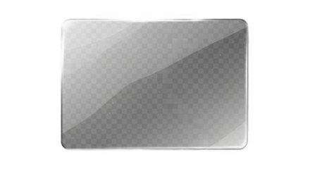 Abstract geometric pattern on a reflective surface