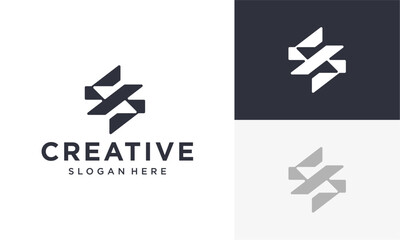 initial s vector logo