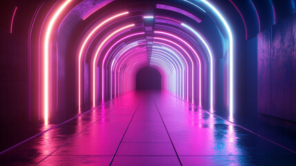 Abstract background with red carpet