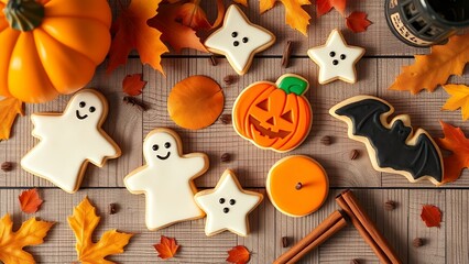 Autumn Harvest Halloween Cookie Spread