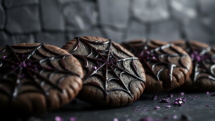 Sinful Delight: Purple Ganache Cookies