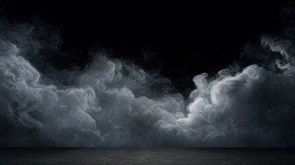 Fototapeta premium Floating particles and smoke textures for digital art, great for promotions, media, and atmospheric designs