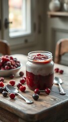 Rustic Berry Pudding