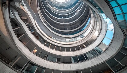 Obraz premium Circular Architecture in Hong Kong 