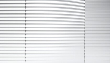Fototapeta premium Abstract White Blinds Texture Background Modern Minimalist Design.