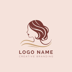 beautiful girl logo