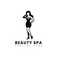 Beauty spa Logo design vector