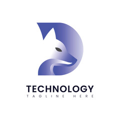 Technology Logo design vector