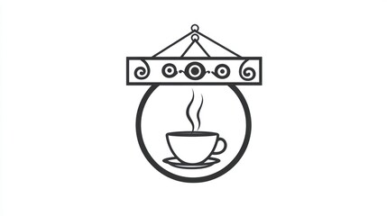 Coffee shop logo design