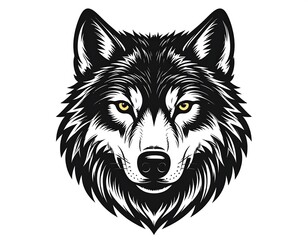 Bold wolf head graphic (1)