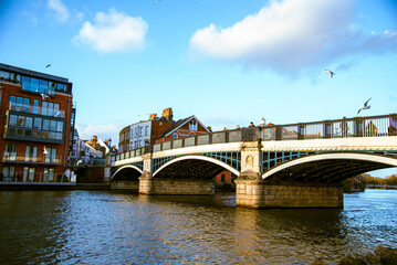 Bridge over the river in Windsor