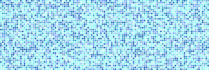 Seamless swimming pool tile texture in vector format. Features aqua, light blue, and dark blue colors. Ideal for kindergarten, kids, school, disco ball effects, 8-bit retro game, and children designs