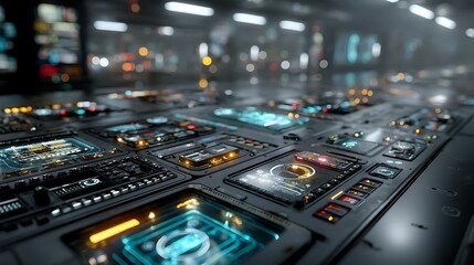 Futuristic user interface digital display high resolution picture