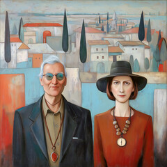 Portrait of a couple