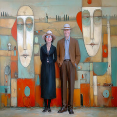 Portrait of a couple