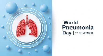 World Pneumonia Day, November 12, Lung Health Awareness