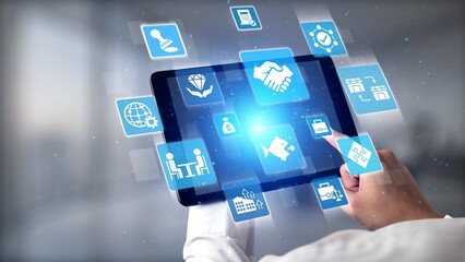 Business concept icons showing mergers and acquisitions, partnership, investment, and growth. mergers and acquisitions creates synergy, supports expansion, and drives corporate value. Gist