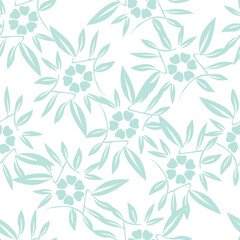 Fototapeta premium seamless floral pattern