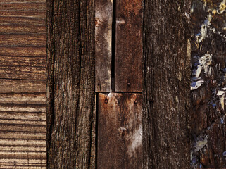 Obraz premium Autumn trend Burnt Wood. Burnt Wood color. Autumn style. Burnt Wood. Wood texture. Dark toned wood texture