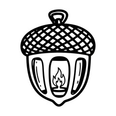 hand-drawn vector illustration of a acronym