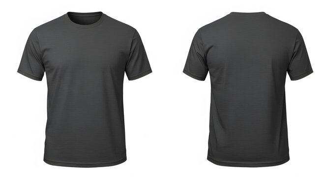 Blank gray t shirt mockup