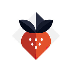 Strawberry graphic design